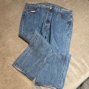 Levi’s 501 button fly denim